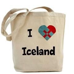 Iceland Canvas Tote Bag